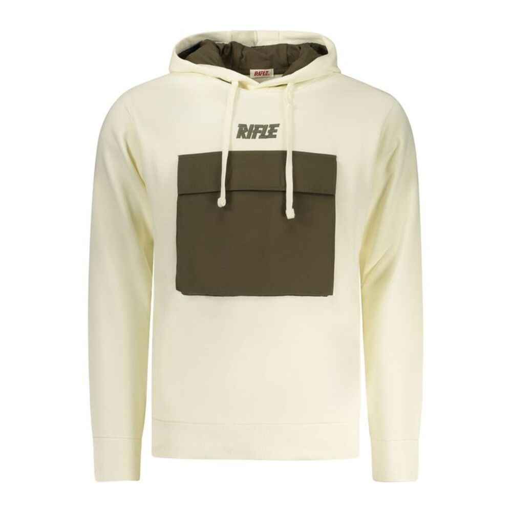 Rifle White Cotton Men's Men's Sweatshirt